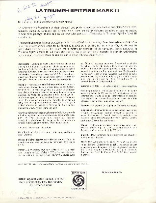 Triumph- Spitfire MK III F(R&uuml;ckseite)