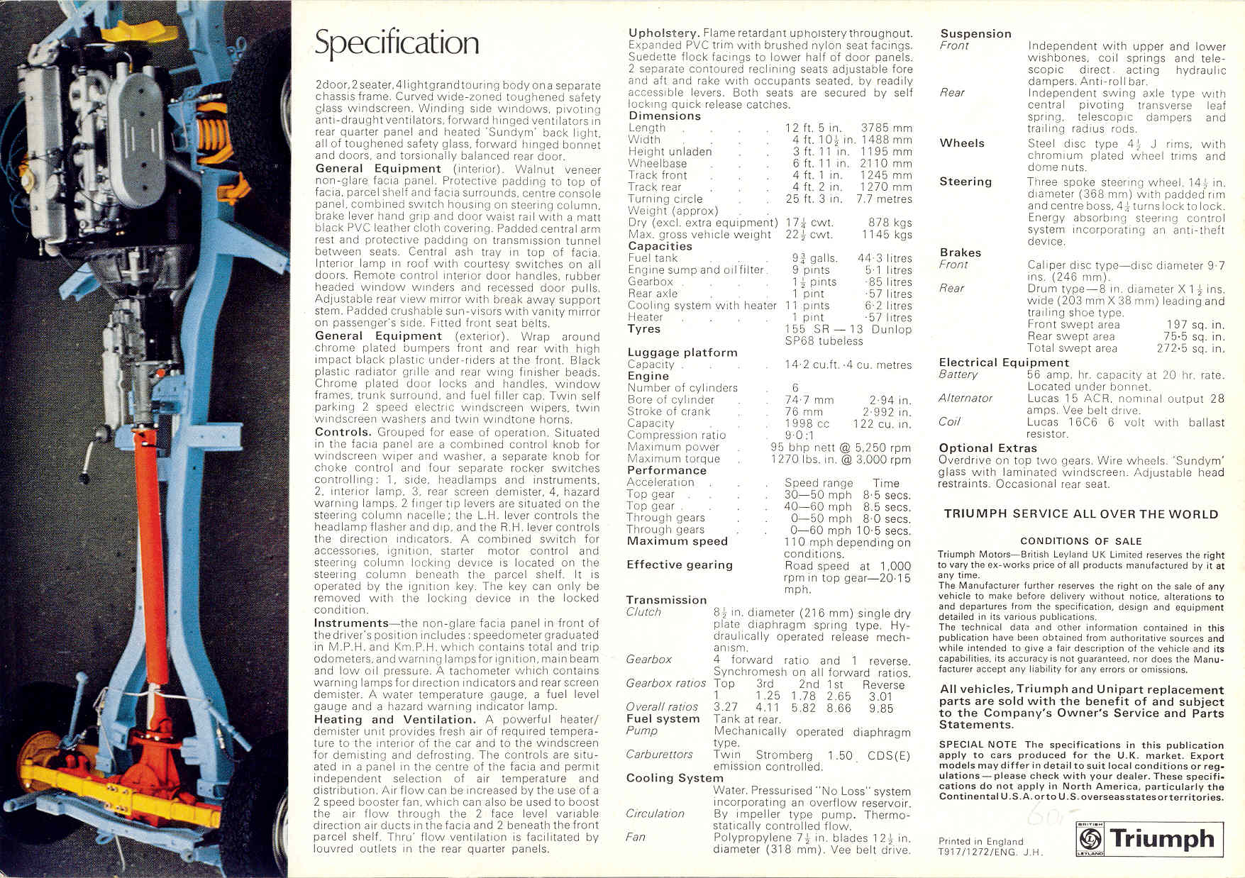 Triumph GT6 MK III GB !